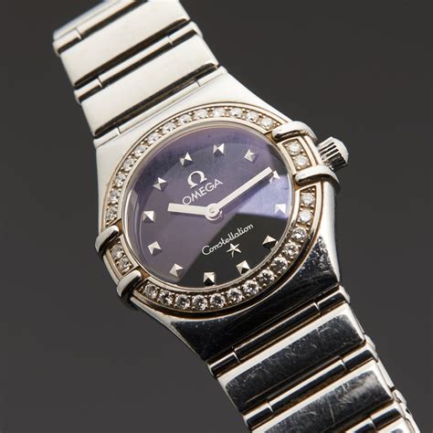 ladies omega watches second hand|pre owned constellation ladies.